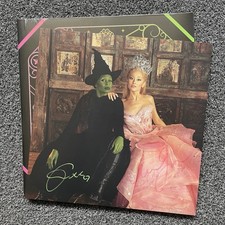 Wicked Picture Disc Vinyl & Signed Autographed Print Ariana Grande Cynthia Erivo