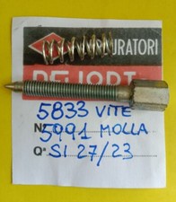 Carburatore Si 27/23  5833 Vite Registro - 5991 Molla Gs160 180 Ss
