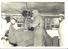 1959 TORINO Prof. Achille Mario DOGLIOTTI opera paziente arrivato in elisoccorso