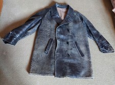 Cappotto uomo in pelle vintage