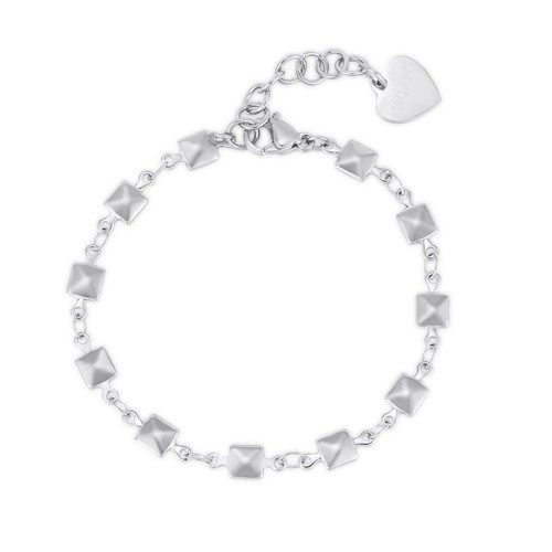 Bracciale acciaio donna - bracciale, in