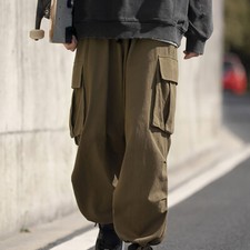Uomo Cargo Tasche Pantaloni