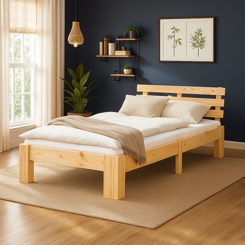 Letto singolo 90x200 - , legno