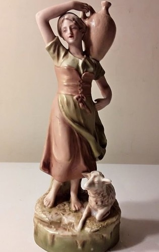Statuina vintage porcellana - statuina,