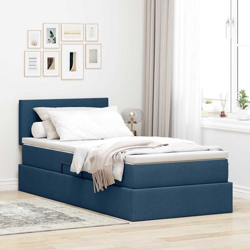 Letto con contenitore led - con,