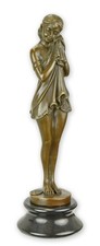 Scultura in bronzo dopo
