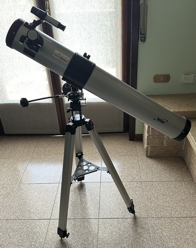Telescopio riflettore 900x76mm - telescopio,