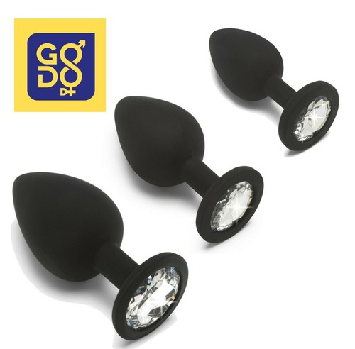 Plug anale silicone - plug, nero