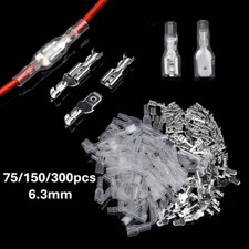 75/150/300Pcs 6,3mm Femmina e