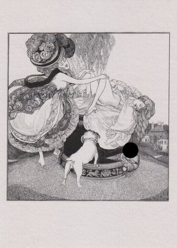Libris bookplate erotico n - ex,