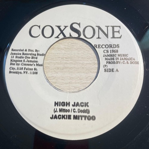 Jackie mittoo high jack - jackie,