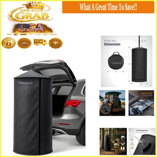 Tenda privacy portatile - privacy, nera