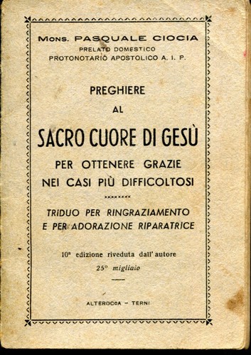 Preghiere sacro cuore di - sacro,