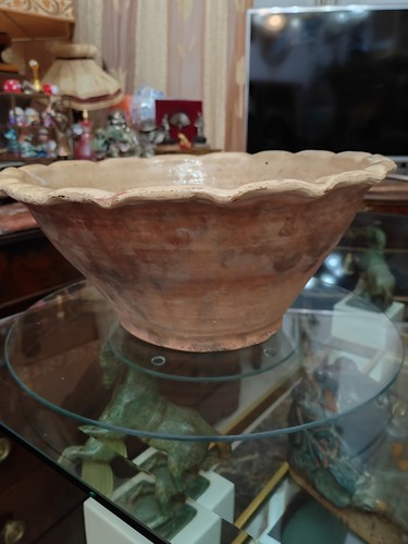Antico catino terracotta - i,