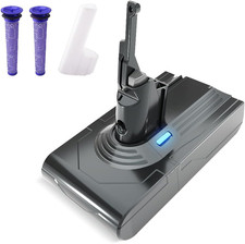 Batteria Li-ION 21.6V 4500Mah per Dyson V8 SV10 Absolute Fluffy Animal Motorhead