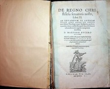 D Martino Bucero / De regno