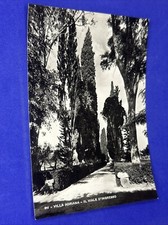 VILLA ADRIANA IL VIALE D'INGRESSO - Cartolina Vintage Bianco e nero