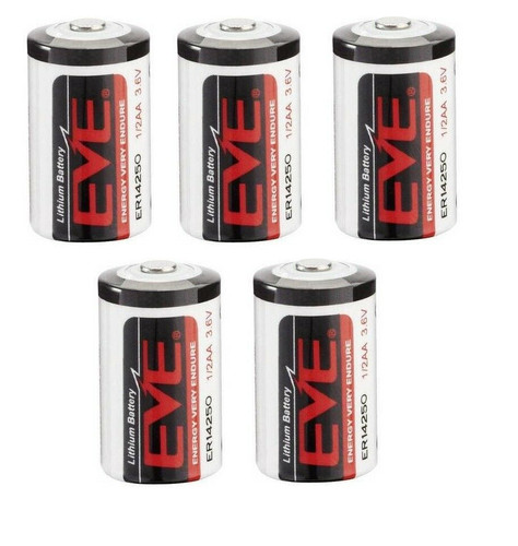 Pile batterie litio 2 aa - 1/2,