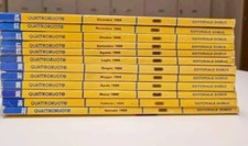 Riviste Quattroruote 1986 annata completa 12 Fasc.(Disponibili Dal 1977 Al 2022)