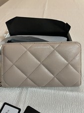 Portafoglio Emporio Armani Donna 100% Pelle Zip Wallet Womens Y3H168-Y2841