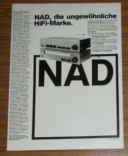Rara pubblicità vintage - vintage, nad