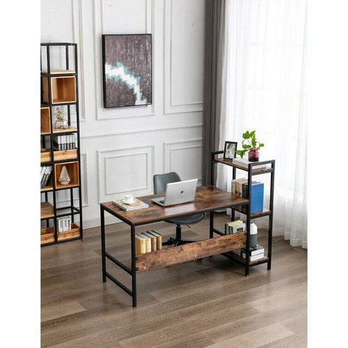 Home office desk with storage - with,