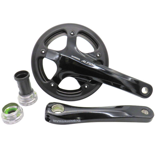 Guarnitura shimano alfine - guarnitura,