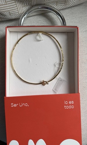 Collana rigida placcata oro