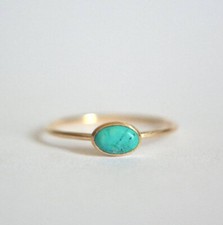 Anello turchese delicato