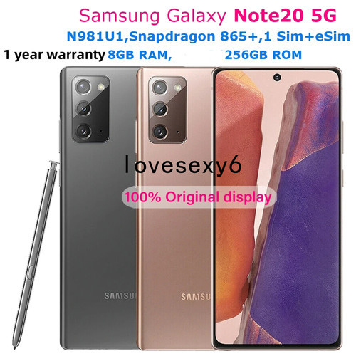 Samsung galaxy note20 n981n - note20,