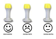 Timbri con Smile Sorriso - Faccina Triste Emoticons 3 Soggetti