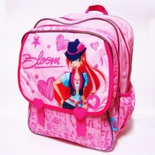 ZAINO SCUOLA ELEMENTARE  NUOVO    WINX BLOOM   28X20X40  