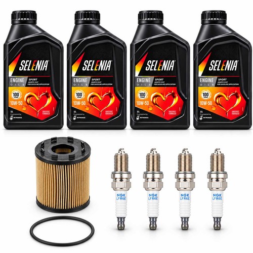 Kit filtro olio candele - , 4l