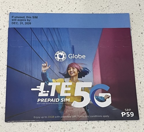Scheda sim prepagata - sim, globe