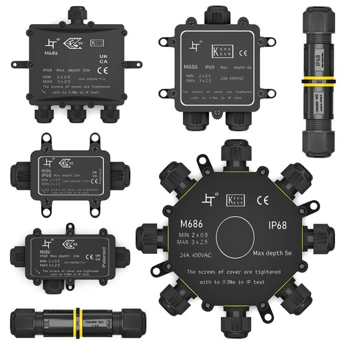 Scatola derivazione ip68 - scatola, di