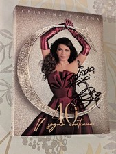 Autografato cristina avena - autografato!,