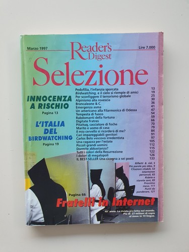 Rivista mensile selezione - selezione, dal