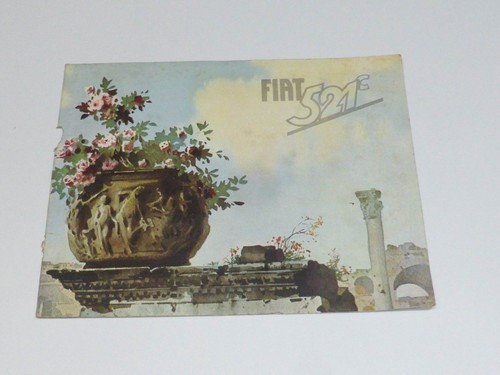 Brochure depliant fiat 521 - brochure,
