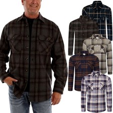 Camicia uomo in flanella a