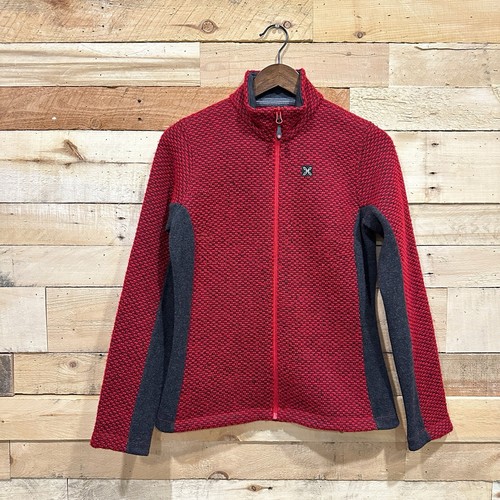 Montura wool jacket red full - wool, m