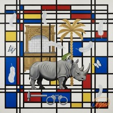 Quadro Moderno Astratto