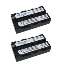 2x batteria 2400 mAh per Sony