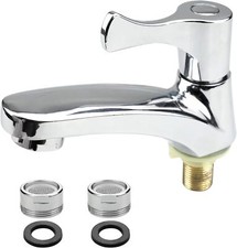 💚Argento Rubinetto Da Bagno Classico Miscelatore Lavabo Installazione Facile