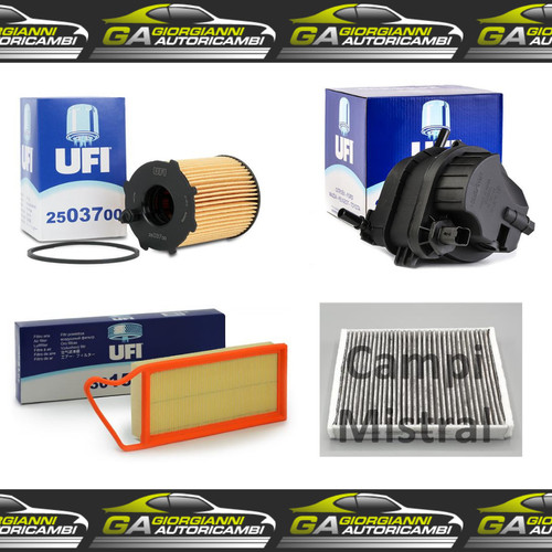 Kit filtri tagliando per ford - filtri,