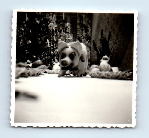 Vecchia foto vintage quadrata