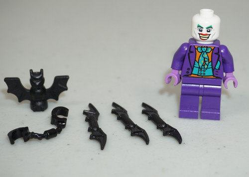 Joker lego minifigure turchese - minifigure,