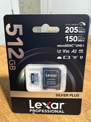 Lexar 512gb silver plus - lexar,