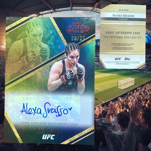 Topps alexa grasso auto 25 - alexa,