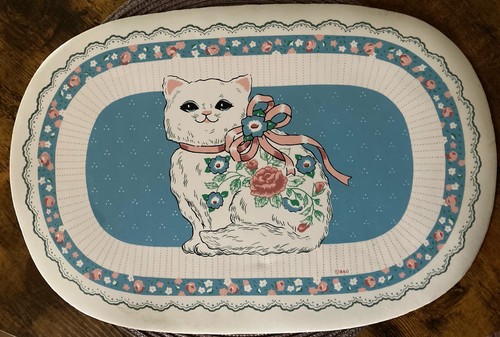 Tovagliette vintage gattino