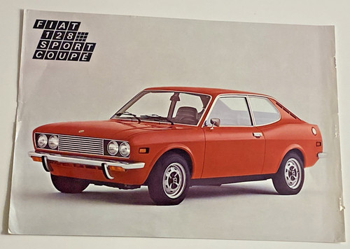 Feuillet vente fiat 128 - ,
